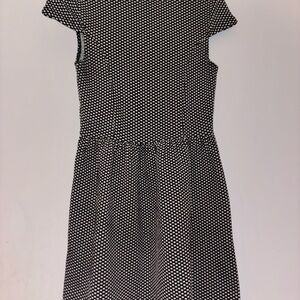 Black and White Patterned Dress